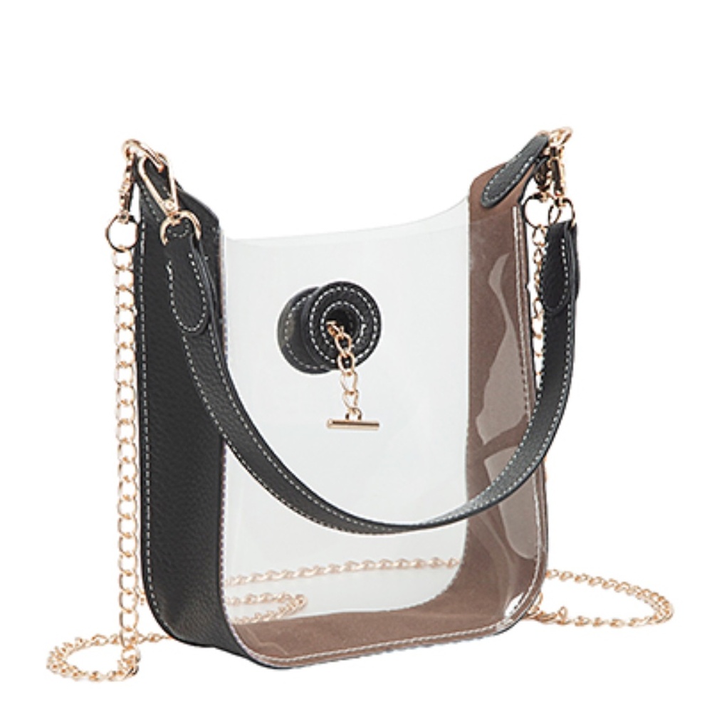 Rectangle Mini Clear Crossbody Bag - image 2